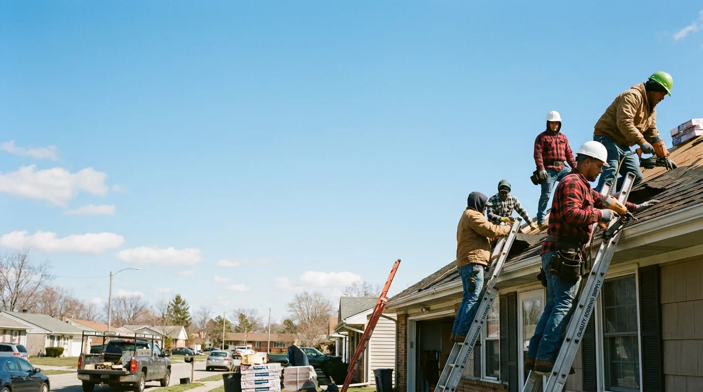 Roofing in Farmersville, OH near me